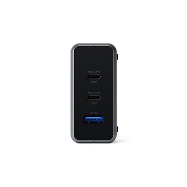 Satechi USB C PD Laptop Bordsladdare 100W Grå Grå