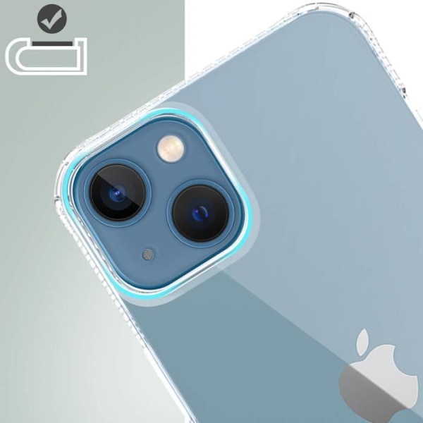 Cover til iPhone 13 Mini Forstærket Anti-fald 2m Itskins Transparent Vit