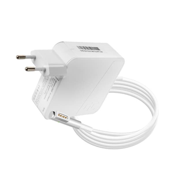 Lader til MacBook 13" Unibody A1278 2008-2009 MagSafe 1 - 60W Hvid Vit