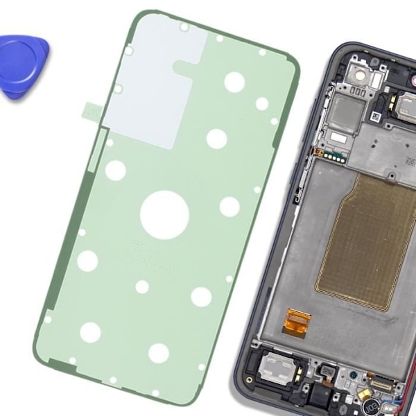 Adhæsiv Skærm og Bagsideglas til Samsung Galaxy A35 Original Samsung Gennemsigtig Transparent
