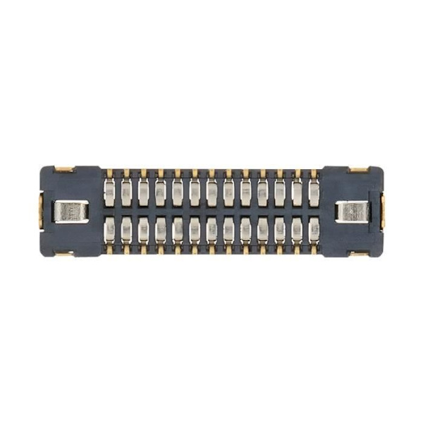 FPC Connector Bakre kamera för iPhone XR Svart Svart