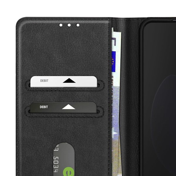 Etui til Oppo Reno 13 Pro Klap Wallet og Video Stander Sort Svart