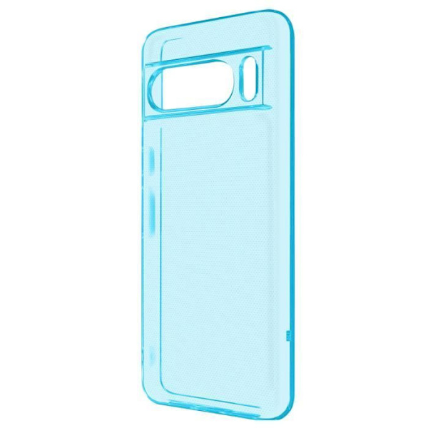 Kotelo Google Pixel 8 Pro Soft Silicone Classic -kotelolle, läpikuultava sininen Ljusblå