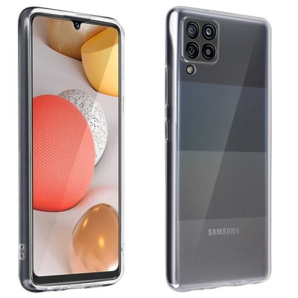 Cover til Samsung A42 5G - 4Smarts - Fleksibel - Ultra-gennemsigtig - Hårdhed 9H - Beskyttelse mod stød og ridser Transparent