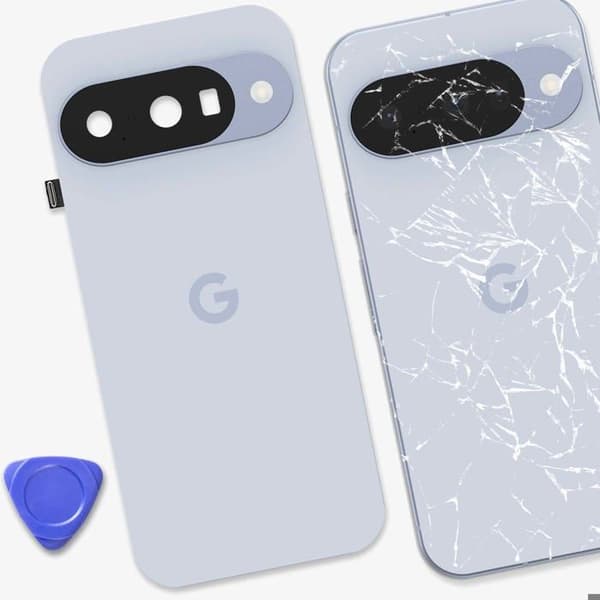 Originalt batteri til Google Pixel 10 med kamerahuller Google Hvid Vit