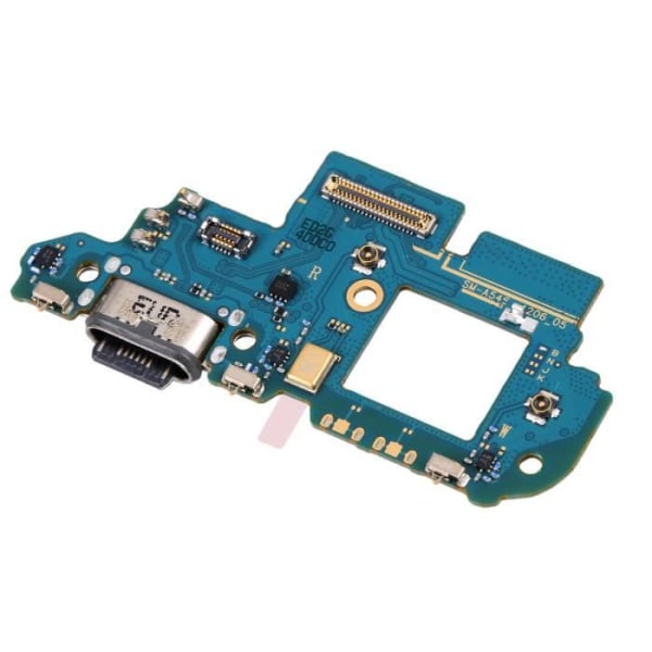 USB-C Opladerstik - Samsung - Galaxy A54 5G - Original - Kompatibel - Sort Svart