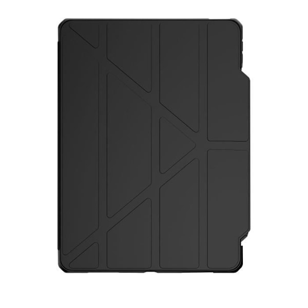 Folioetui - Itskins - Galaxy Tab A8 10,5 - Stötsäkra upp till 1,5 m - Transparent / Svart - Förstärkt hybrid Klar / Svart