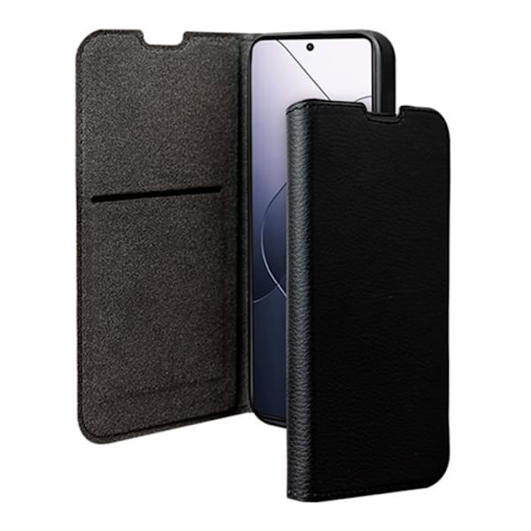 Étui Folio Wallet - BIGBEN - Xiaomi 14T / 14T Pro - Sort - Foldsupport - Fuld beskyttelse Svart