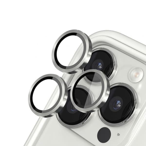 Kamerabeskyttelse til iPhone 13 Pro / 13 Pro Max Anti-Ridser Rhinoshield Sølv