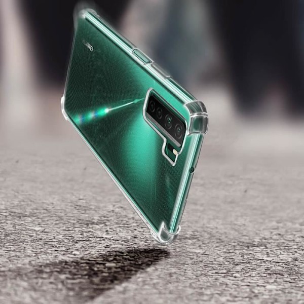 Fodral - AVIZAR - Huawei P40 Lite 5G - Flexibelt Silikon - Förstärkta Hörn - Ultra-Tunna Vit