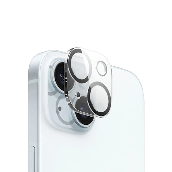 Crong Lens Shield - Kamera- og objektivglas til iPhone 15 / iPhone 15 Plus