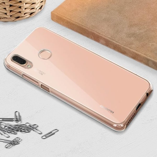 Coque - Huawei - P20 Lite - Hårdt polycarbonat - Ridseresistent beskyttelse - Gennemsigtig Transparent