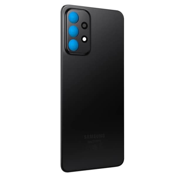 Batteri Cache - SAMSUNG - Galaxy A23 5G - Sort - Forenklet Installation - Indbygget Klæb Svart