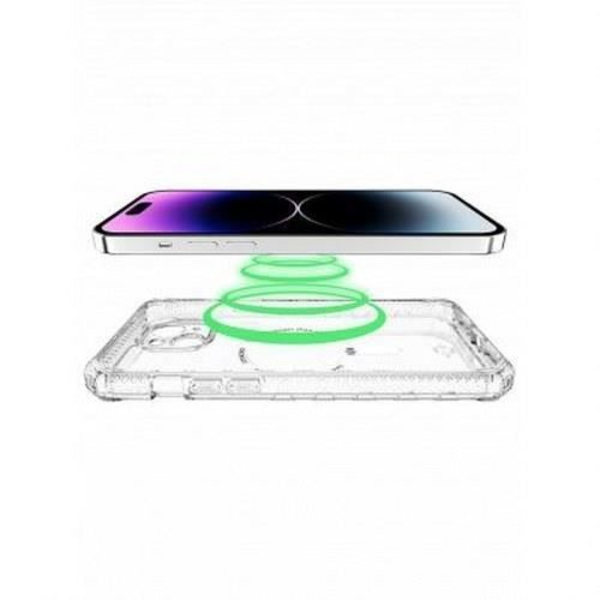 Supreme R Clear MagSafe-forstærket etui til iPhone 15 Itskins Transparent Transparent