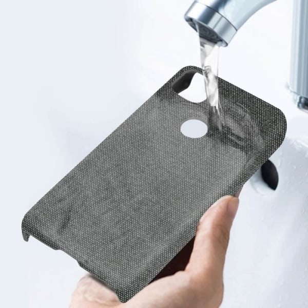 Coque - AVIZAR - Google Pixel 4A - Tygfinish - Hård - Smutsavvisande, Tvättbar Grå