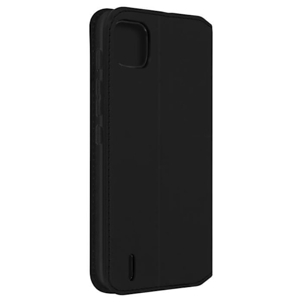 Foliocover - AVIZAR - Wiko Y62 - Videostøttefunktion - Sort Svart