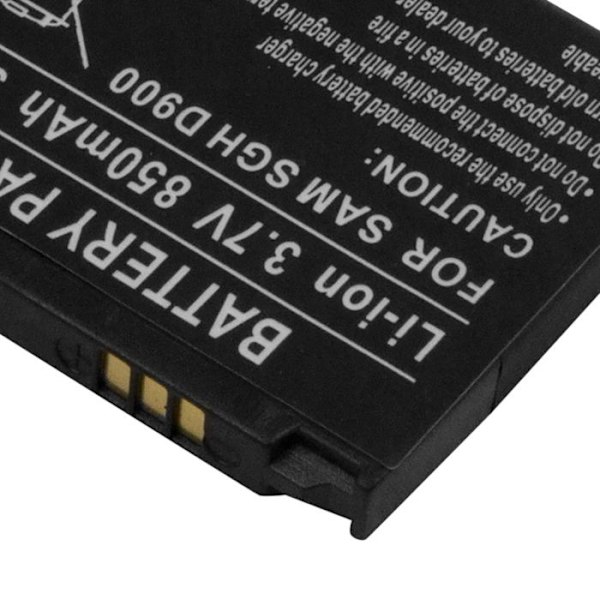 Ersättningsbatteri för Samsung SGH D900 Li-ion 3,7V 850mAh 3,1Wh