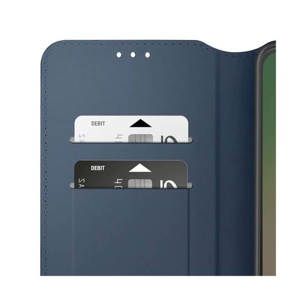 Cover - AVIZAR - Galaxy A56 / A36 - Øko-læder - Magnetisk - Kortholder Blå