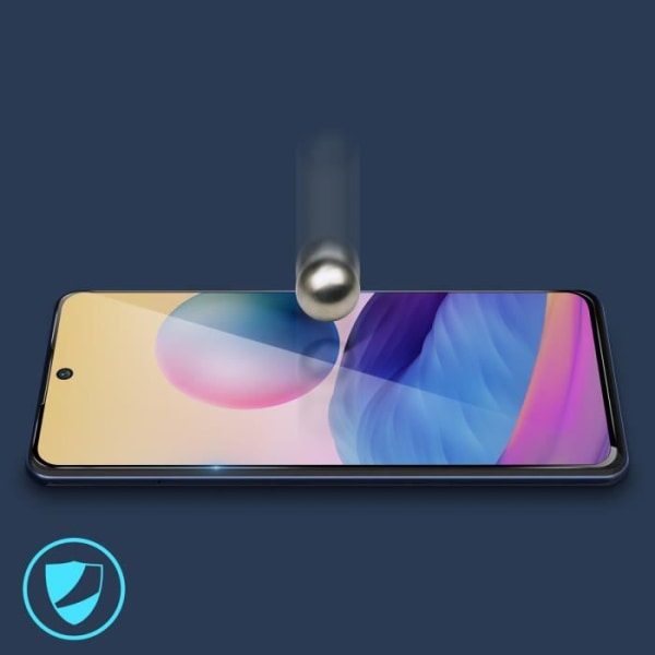 Elokuvansuojus - Xiaomi - Redmi Note 10 5G - 9H Karkaistu Lasi - Erittäin Ohut - Öljy- ja Sormenjälkivapaa Svart