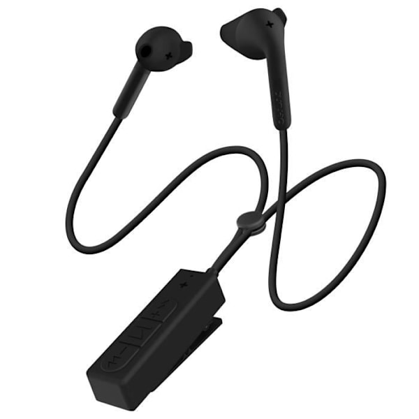 Hovedtelefoner Bluetooth headset Lavalier mikrofon design Batterilevetid 5h Defunc Black