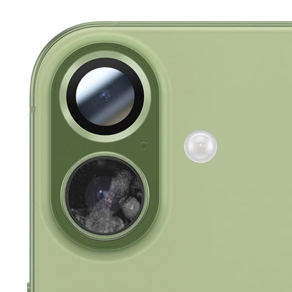 Objektbeskyttelse - AVIZAR - iPhone 17 - Hærdet Glas - Forstærket Kant - Lys Grøn Grön