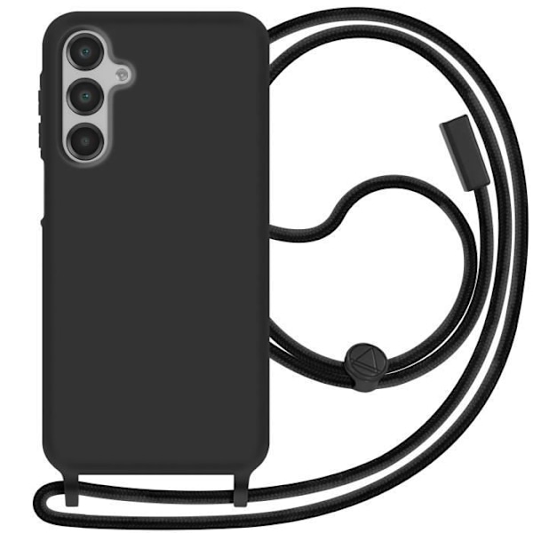 Coque Cordon Semi Rigid Soft touch til Samsung Galaxy A16 Sort Svart