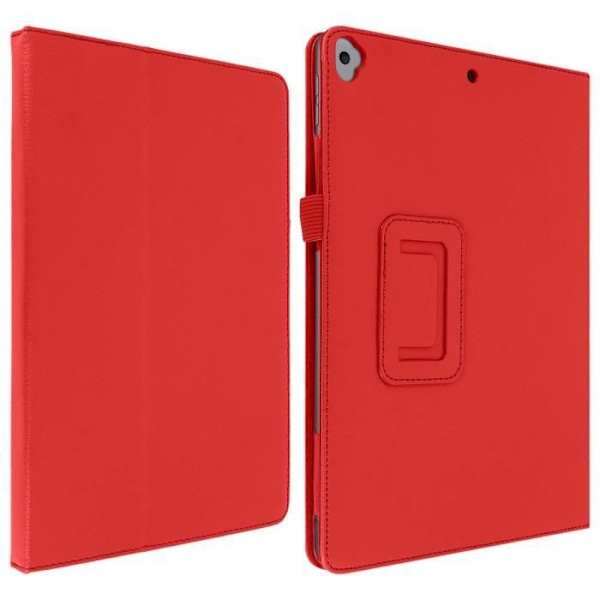 iPad 2019 10.2 - AVIZAR - Röd Fodral - Ekoklint Soft Touch - Videostöd - Unisex Röd