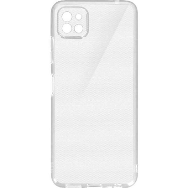 Skyddsskal - AVIZAR - Samsung Galaxy A22 5G - Mjukt - Transparent - Silikon gel Transparent