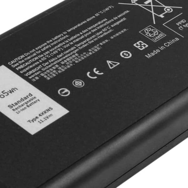 Erstatningsbatteri - AVIZAR - Dell Latitude 5404/7404 - 11.1V - 5850mAh - Sort Svart