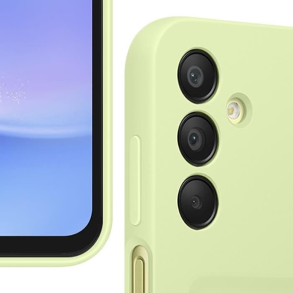 Fodral för Samsung Galaxy A15 4G och 5G Samsung korthållare Lime Green Grön