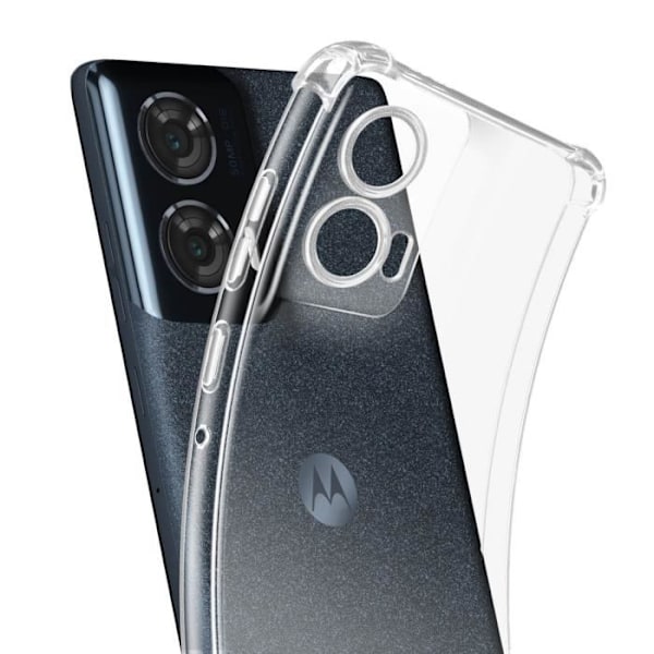 Stöttålig skal för Motorola Edge 50 Fusion Förstärkta hörn Mayaxess Transparent Transparent