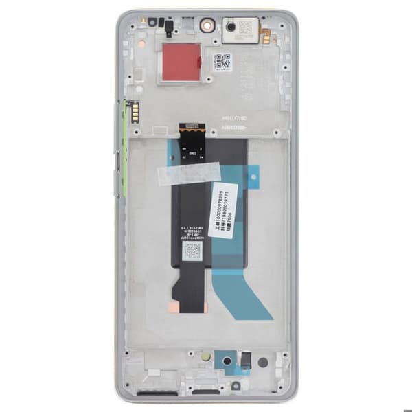 Komplett LCD-skärm - XIAOMI - Poco X7 - Silver - 5,5 tum - Skärmbyte Grå