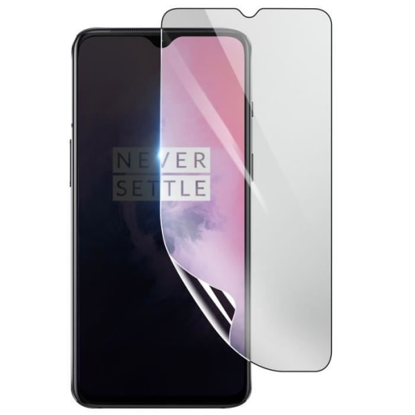 Skärmskydd - 3MK - Oneplus 7 - Stötsäker Hydrogel - Transparent - Reptålig Transparent