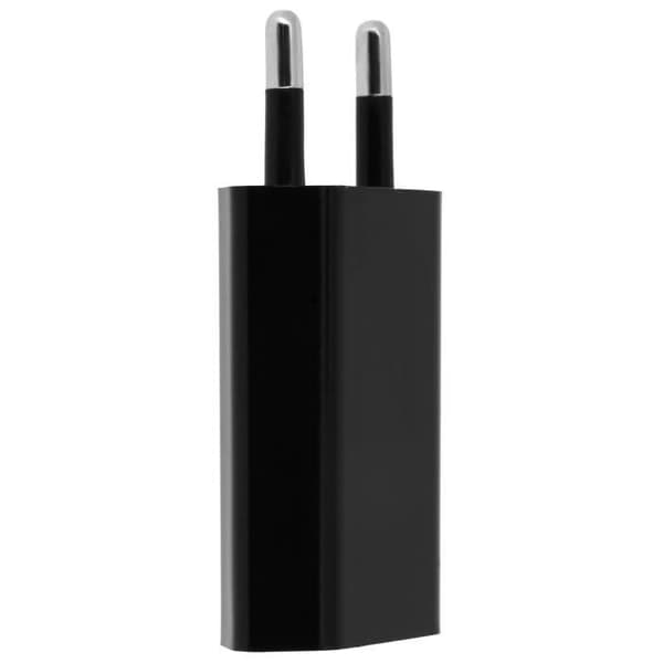 Sort USB-port netoplader - 1A