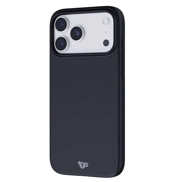MagSafe-cover - TECH21 - iPhone 17 Pro Max - Stødabsorberende - Tynd - Sort Svart
