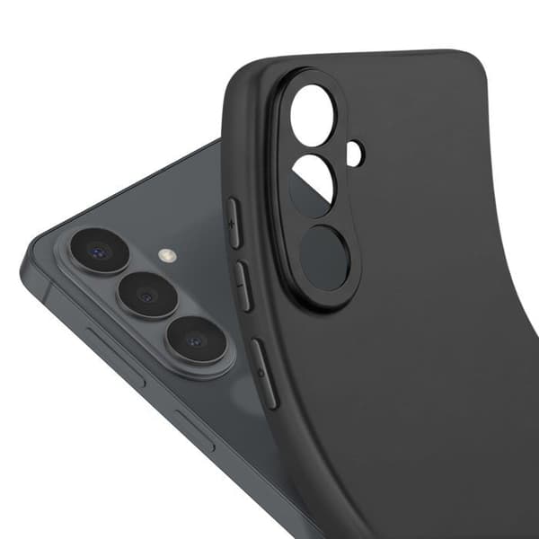 Silicone Cover til Galaxy S26 i Robust Sort Svart