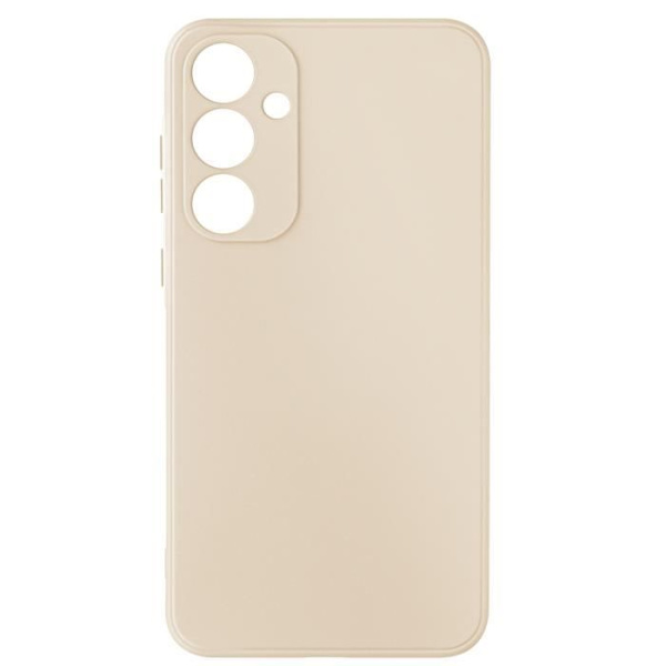 Suojakuori Samsung Galaxy A55 Soft Touch Matte Joustava Silikoni Beige Gul