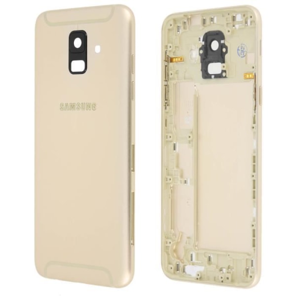 Battericover til Samsung Galaxy A6 Bagcover - Guld