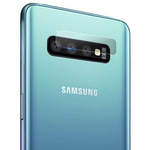 Kameran suojaus - BENKS - Galaxy S10 Plus - 9H karkaistu lasi - Jälkijälki - Läpinäkyvä Transparent