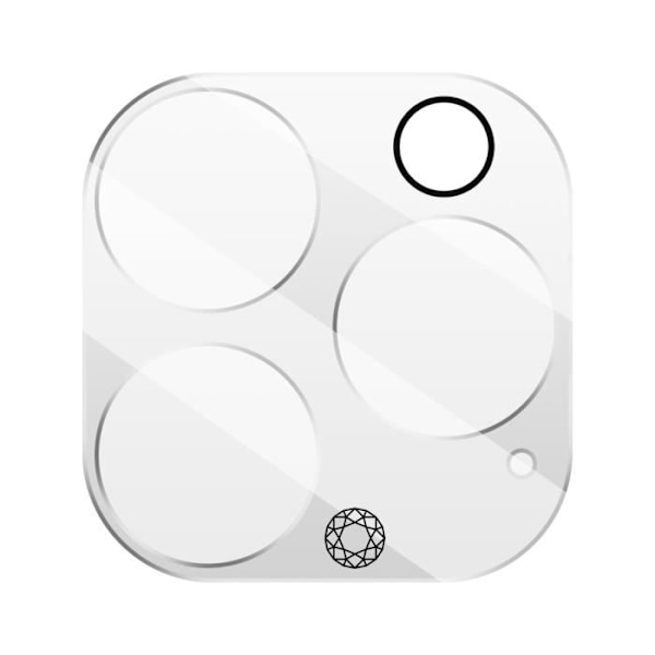 Glas til kamera til iPhone 14 Pro og 14 Pro Max Force Glass Transparent Vit