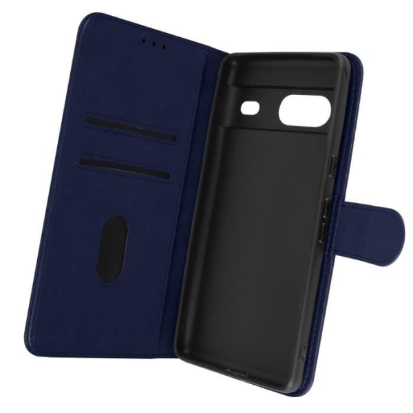 Etui til Google Pixel 7 Flip Wallet Funktion Video Support Midnight Blue