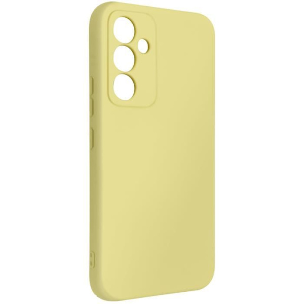 Fodral kompatibelt med Samsung Galaxy A34 5G Halvstyvt gult fodral