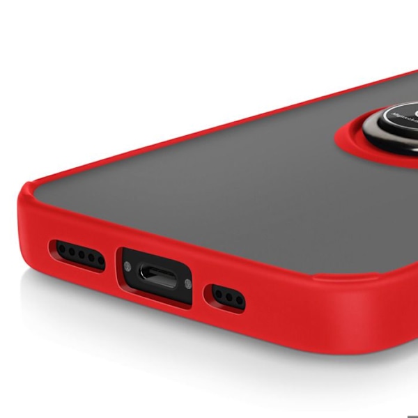 Coque til iPhone 16e Magnetisk Ring Rød Röd