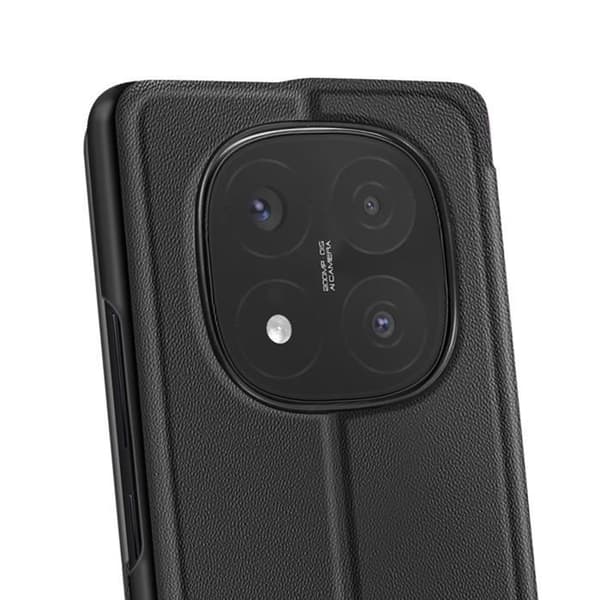 Smartphone Etui - Xiaomi - Redmi Note 14 Pro/Pro Plus - Stødabsorberende - Videostøtte - Sort Svart