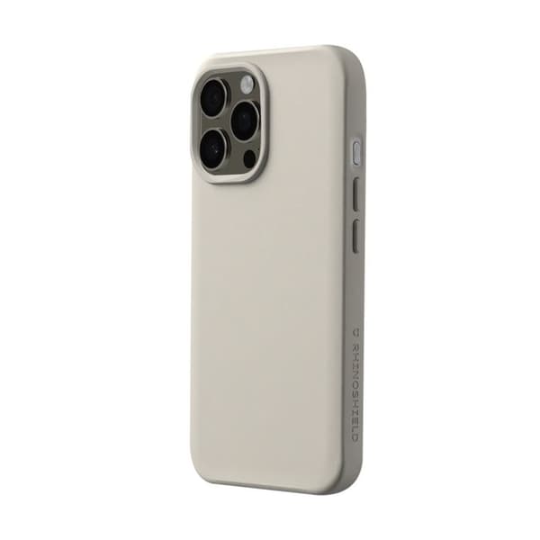 "Coque til iPhone 16 Pro Model SolidX Stødabsorberende kompatibel med trådløs opladning Rhinoshield Beige" beige