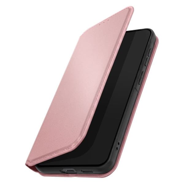 Magnetiskt Flipfodral för Galaxy A57 Ställfunktion Classic Edition Roséguld Roséguld