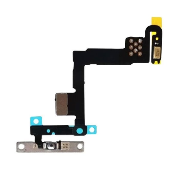Nappe knap til Power for iPhone 11 - AVIZAR - Reservedele - Sort - Nem installation Svart