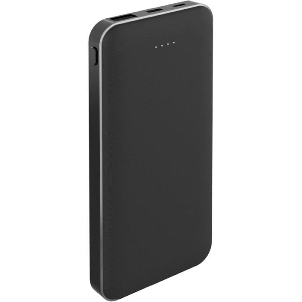 Backup batteri 10000 mAh Power Delivery Black Bigben Svart