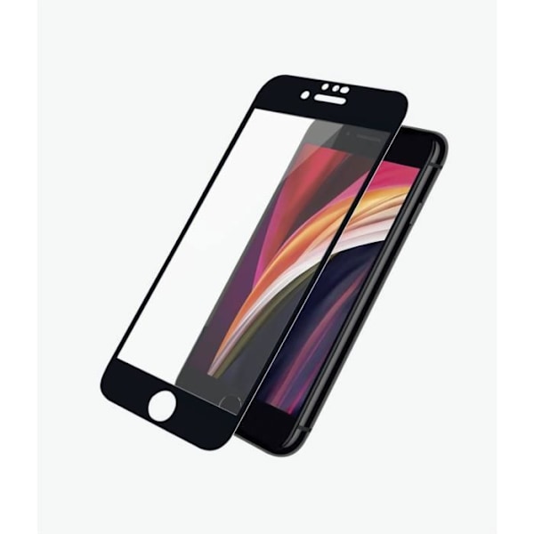 PANZERGLASS - PanzerGlass Apple iPhone 6-6s-7-8-SE (2020) koteloystävällinen, musta