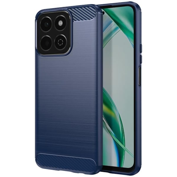 Coque för Honor 200 Smart Silikon Design Kolborstad Mörkblå Blå